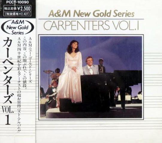 

CD CARPENTERS - A&M New Gold Series, Vol.1 PCCY10090 A&M Records 1990 Japan Pop Used