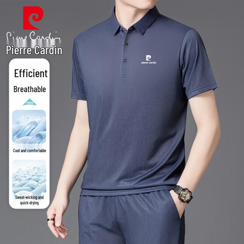 Pierre Cardin Men s Ice-Feel Quick-Dry Polo Shirt M