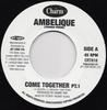 7inch Record AMBELIQUE  Come Together CRT818 Charm UK Reggae Ska  Dub Used