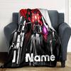 Customiz Name Personality Skibidi Toilet Blanket Soft &Warm Sofa Office Bed Travel Lunch Break Blanket, Gift Suitable All Seasons