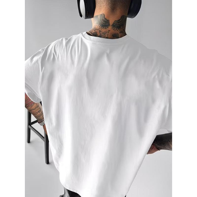 Men'S Summer Round Neck Short Sleeve T-Shirt, Stylish And Versatile with Trendy Prints