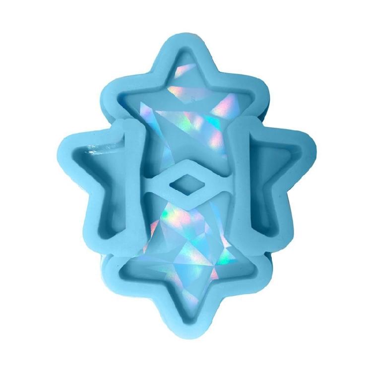 Straw Topper Attachment Silicone Mold Holographic Mold Straw Topper Resin Mold