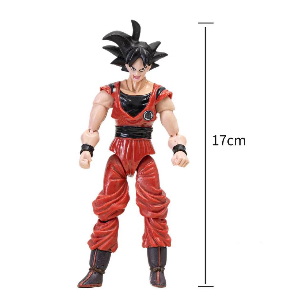 Dragon Ball Z Anime Action Figure Son Goku Vegeta Gohan Frieza Super Saiyan Assembly Model Collectible Toy Gift