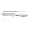 Double-Sided Pedicure Device with Exfoliating Grit Noodles and Fine Sand Surface