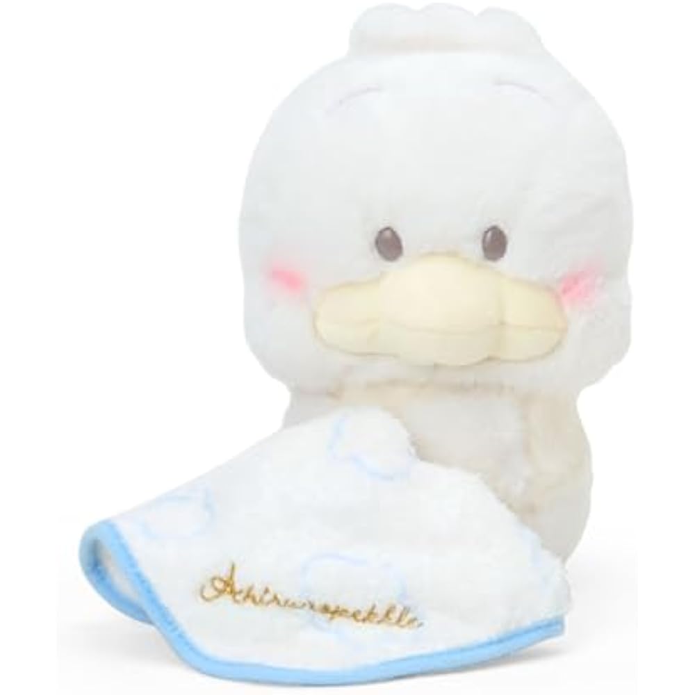Sanrio (SANRIO) plush toy (duck with white fluffy clouds) duck peckle 575640