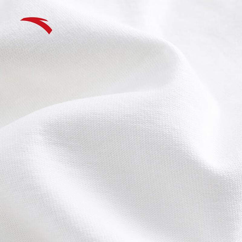 Anta Unisex Retro Pure Cotton Loose Short Sleeve T-Shirt