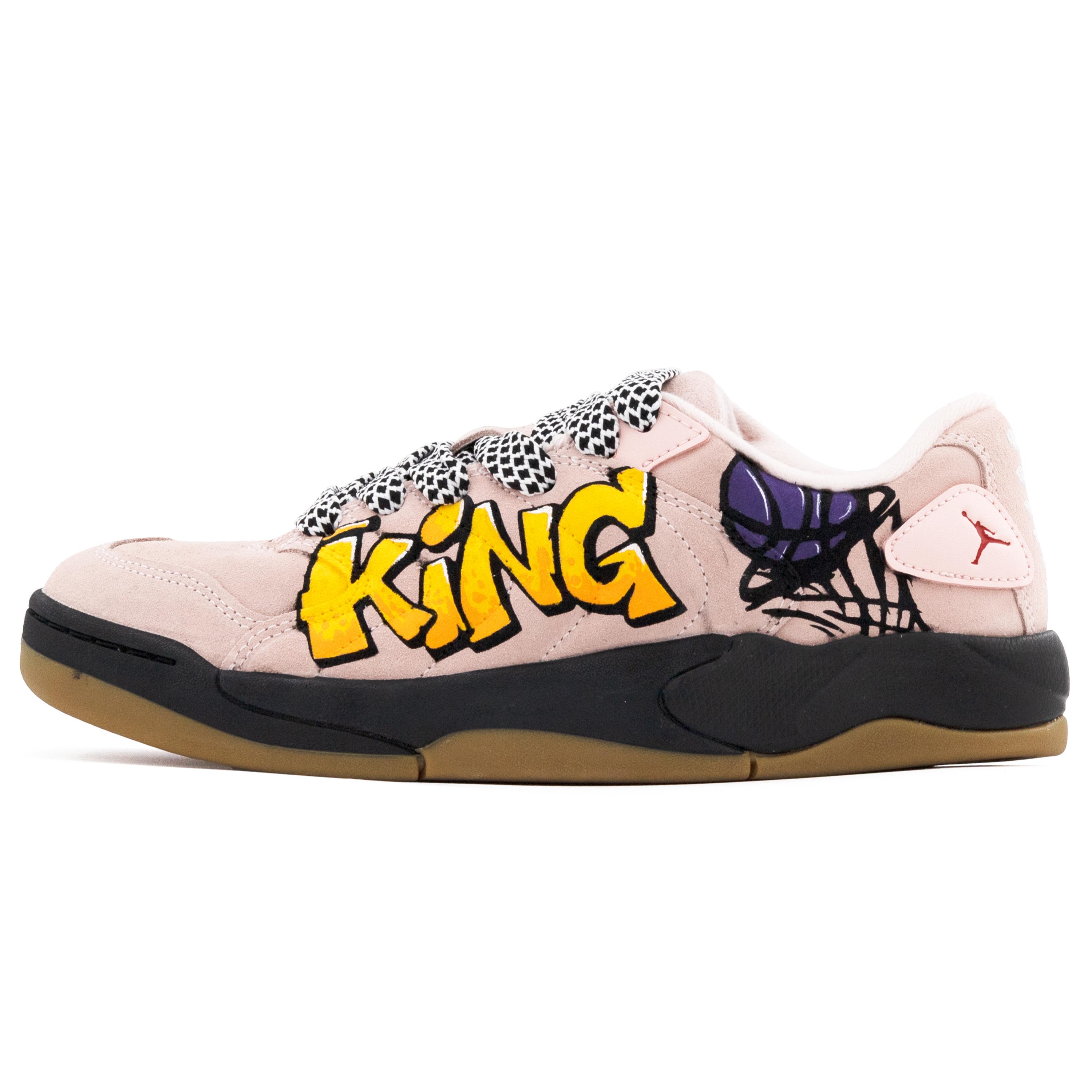 Jordan Session Abrasion Resistant Abrasion Resistant Low top Skateboard Shoes Men s Pink IB3731-600(team-) 40.5