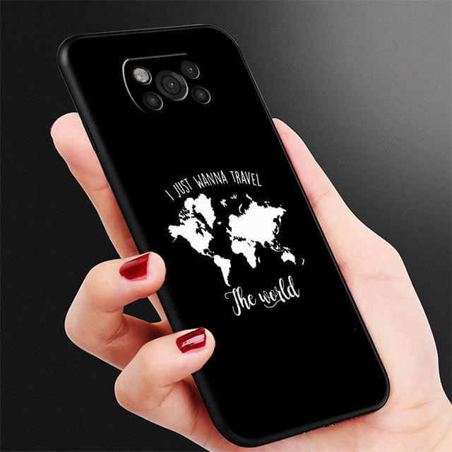 

Дорожные чехлы с картой мира для Samsung Galaxy M31 M32 5g M13 M22 M30s M51 M33 M23 M52 M12 M11 M31 Prime M31s, мягкий чехол из ТПУ for Samsung M11