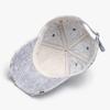 Custom Logo Distressed Baseball Cap Vintage Washed Ripped Cotton Dad Hat Frayed Brim Y2K Streetwear Sun Hat For Men Women