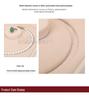 Velvet Pearl Necklace Jewelry Set Box - Mother's Day Gift Packaging and Storage Box