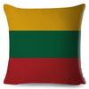 50 Style National Flag Cushion Cover for Sofa Home Children Room Decor Geometric Print Pillowcase Polyester Pillow Case 45x45cm