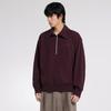 CROQUIS Men's 2023 Autumn Stand-Collar Pullover Sweatshirt