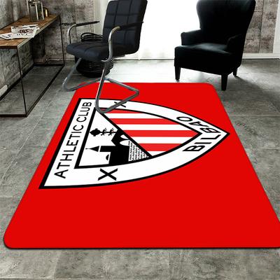 Athletic Club Pattern Rug Floor Mat for Living Room or Bedroom Soft and Comfortable Carpet a Gift for Birthday and Holiday.
