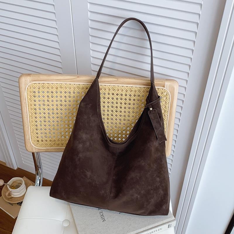 Large Capacity Autumn and Winter New Shoulder Bag Women's Simple Underarm Bag Casual Handbag Fashion Tote Bag