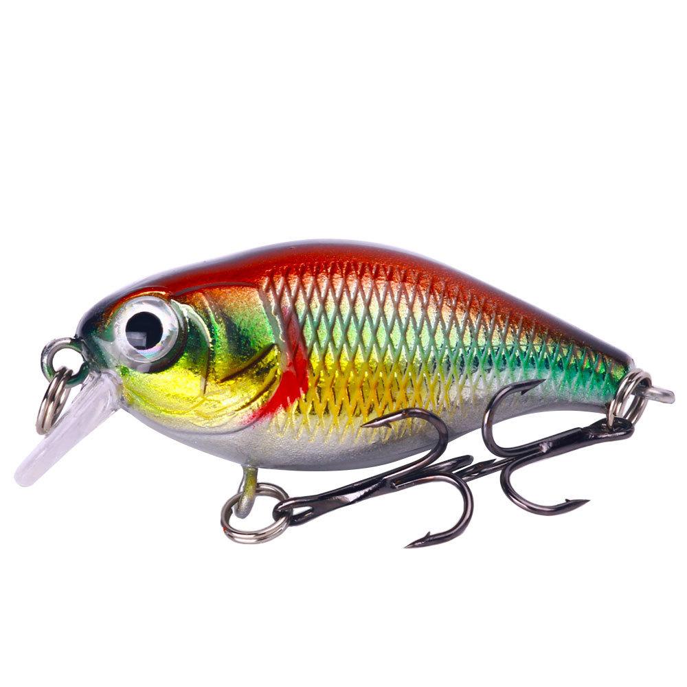 Lure Bait Floating Rock Small Fathead4.5cm4gBionic Bait Non-Air Force Freshwater and Saltwater Universal Bass and Mandarin Fish