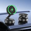 Magnetic Wireless Charger Holder Vacuum Phone Stand for Magsafe 16-12 Pro Max 360° Adjustable Suction Cup Car Dashboard