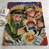 Cartoon P-Paddington Bear-R Throw Warm Soft Flannel Blanket, Multi-use for Sofa Bed Camping Travel Nap