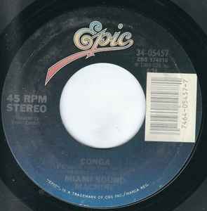 

7inch Record MIAMI SOUND MACHINE - Conga 3405457 Epic 1985 US Latin Used
