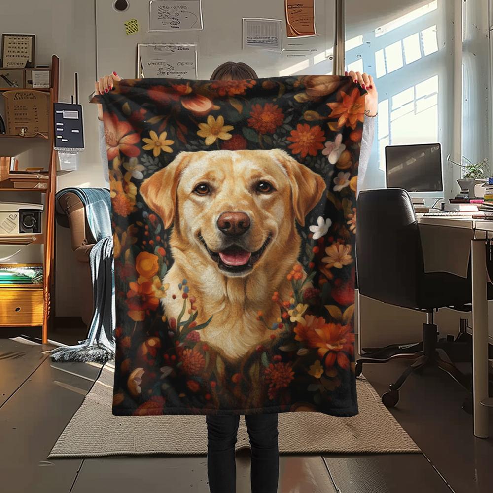 

1Pc Classical Animal Print Flannel Blanket, High quality Comfortable for All Seasons, Home Decor, Warmth and Comfort, Perfect for Christmas Gifts 19 80cm x 120cm