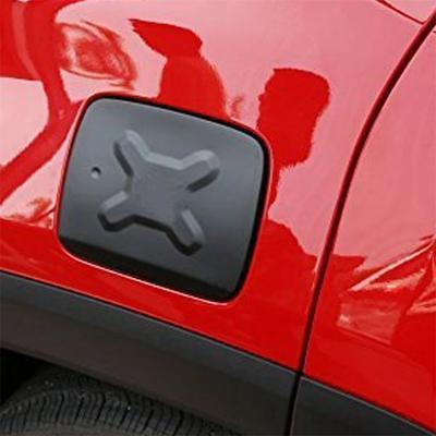 Black Exterior Fuel Tank Cover For Jeep Renegade 2015-2018