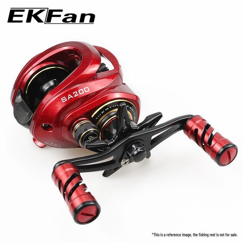 EKfan Baitcasting Reel Handle Knob Rocker Arm for DIY Fishing Tackle Modification