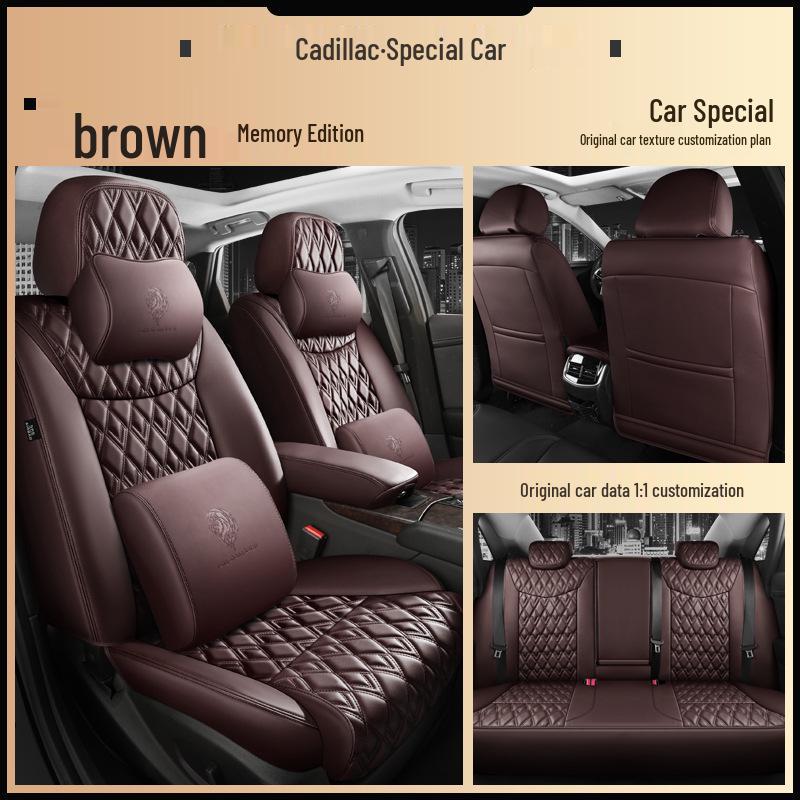 Fits 2023 Honda Inspire 1.5T/2.0L: All-Season, Universal, Full-Coverage Car Seat Cushion Cover