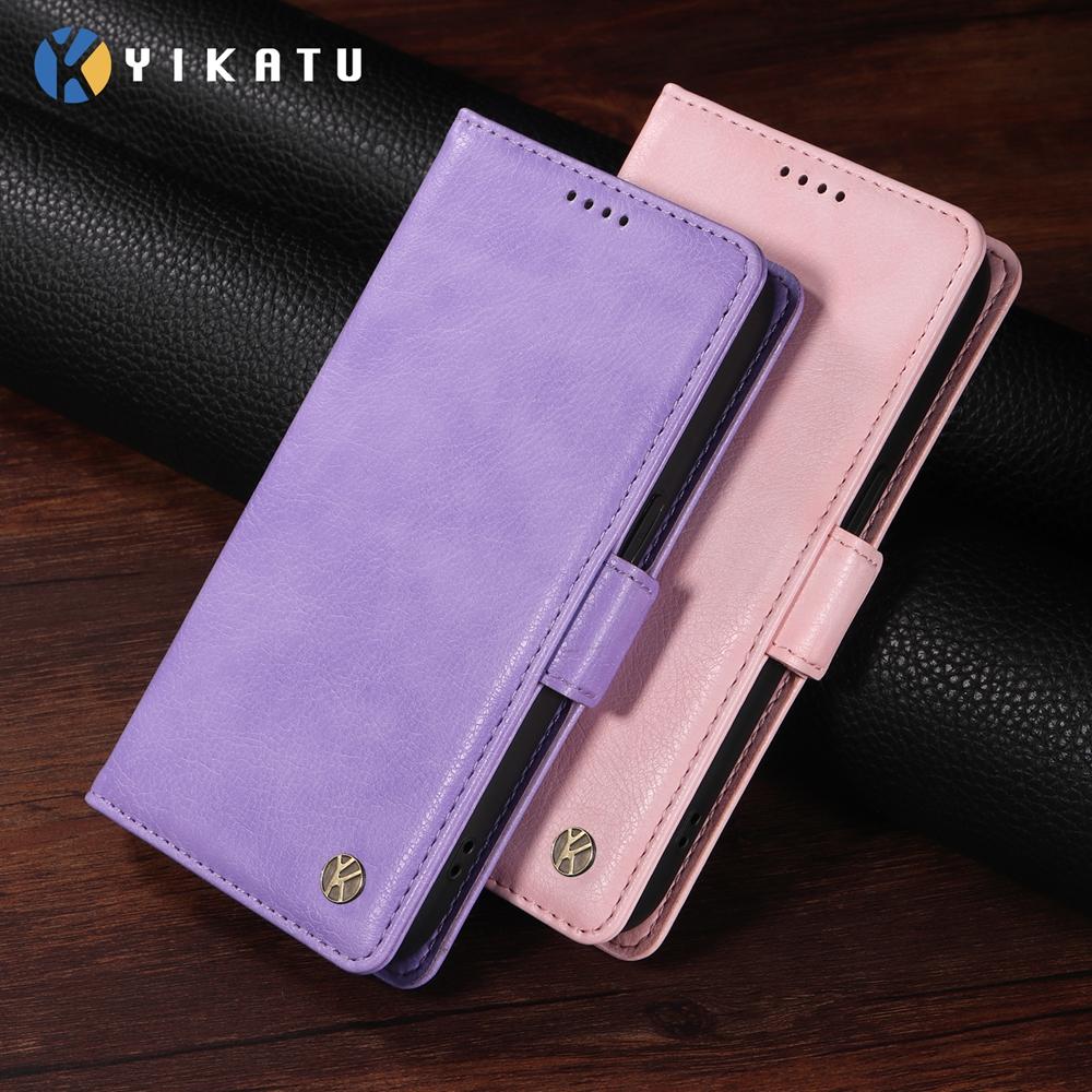 Magnetische Leder-Brieftaschenhülle für Vivo Y400 V60 V50 V40 SE V30 V30E V29 V29E V27 Lite Pro 4G 5G Luxus-Premium-Hülle Handyhülle