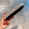 Men's Fashion Rhinestone-Embellished Glasses Case - Simple, Stylish Korean Design for Myopia Glasses.