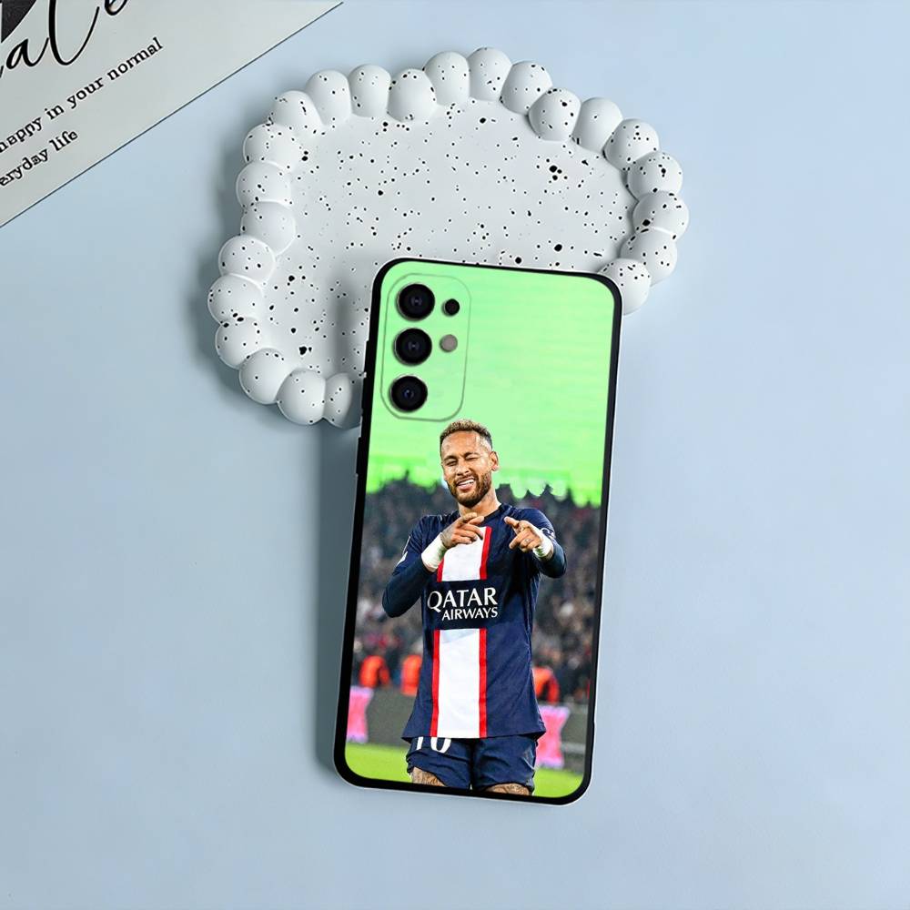 N-No 10-Neymar Soft Silicone Case for Samsung S25, S24, S21, S22, S23, S30, Ultra, S20, Plus, FE, Lite-Black