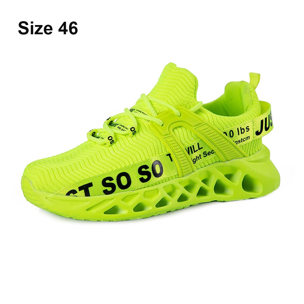 Boy Sneakers Sports Mesh Knitting Athletic Running Fitness Leisure Fashion Absorption Shoes Tennis Footwear Casual Shock