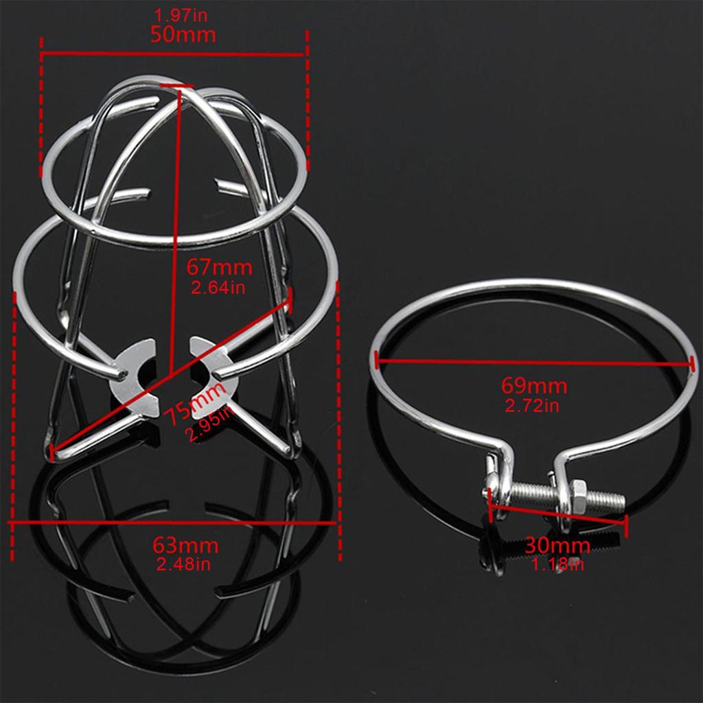 Automatische Feuerlöschanlagen Schutzkorb Tiefkorb Feuerlöschanlage Sprinklerhalterung Schutzschild