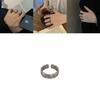 925 Sterling Silver Ring For Women Featuring Unique Hip Hop Open Design With Roman Numerals