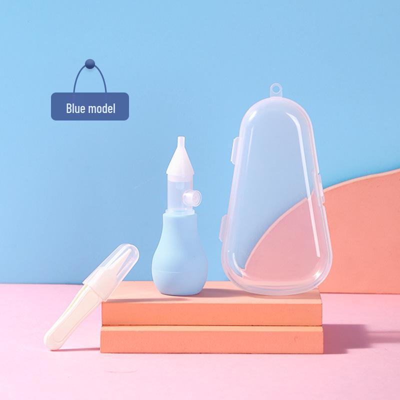 Upgraded Anti-Reflux Baby Nasal Aspirator with Solid Silicone Pump