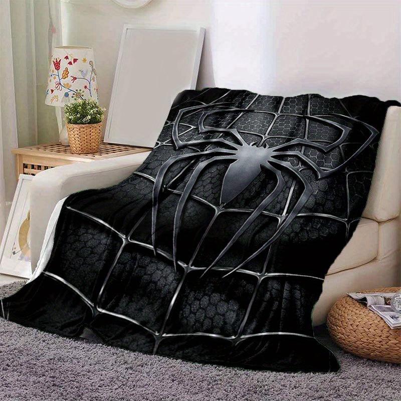 Spider-man Süß Bedruckte Decke Rechteckig Weich Bequem Moderner Stil Polyester
