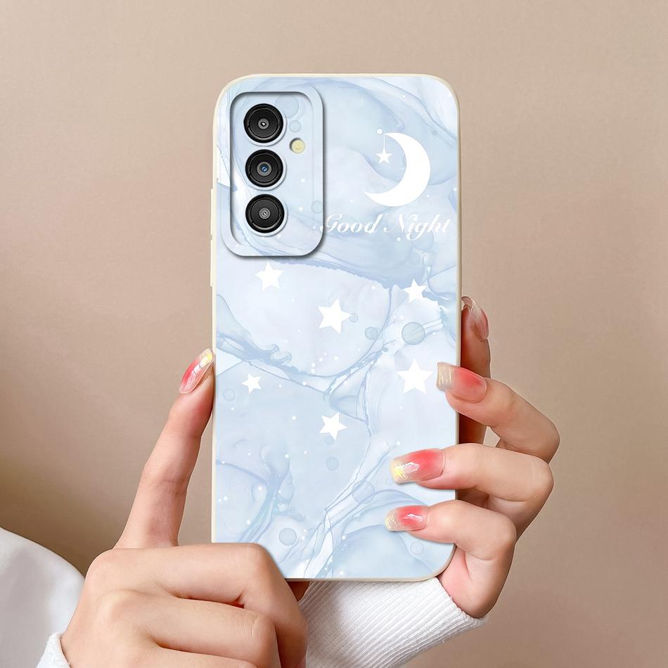 For Samsung A15 A14 Phone Case Hawaii Vacation Style Back Cover Liquid Silicone Camera Protector For Samsung A 15 Carcasa Capa