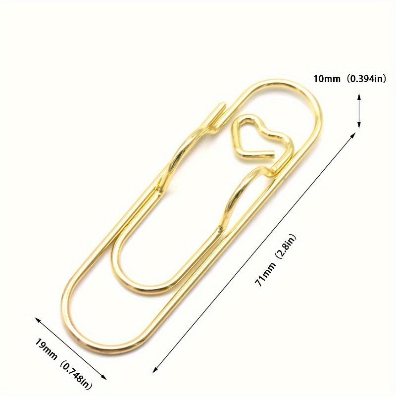 3 Pcs Multifunctional Pen Clip Pen Hanging Love Paper Clip Pen Button School Office Learning Supplies Stationery
