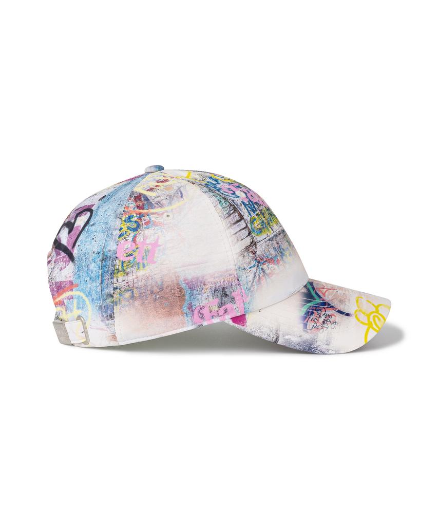 FALLETT Youth Graffiti Ball Cap Ivory