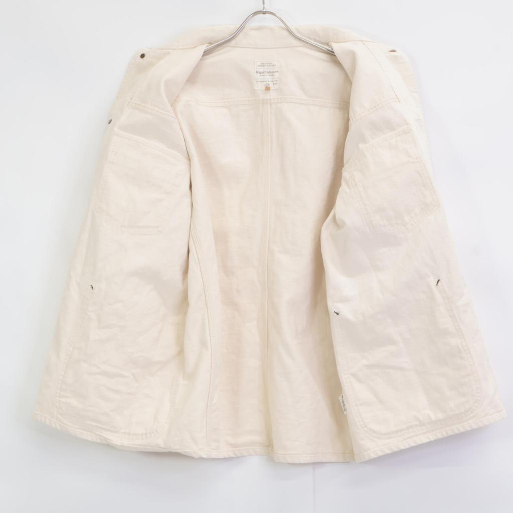 NIGEL CABOURN [WOMAN] Ivory COMBINE COVERALL Jacket 6 off whiteUsed