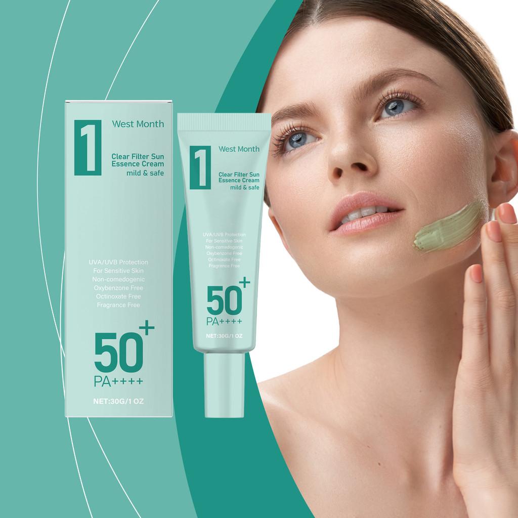 Moisturizing Protective Cream For Outdoor Facial Care Hydrating Gentle Uv Barrier