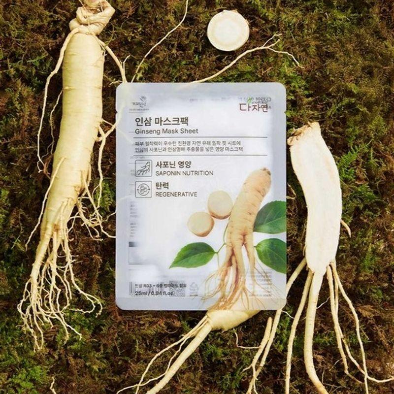 Dajayeon Ginseng Mask Pack 13 sheets 13 ginseng mask packs