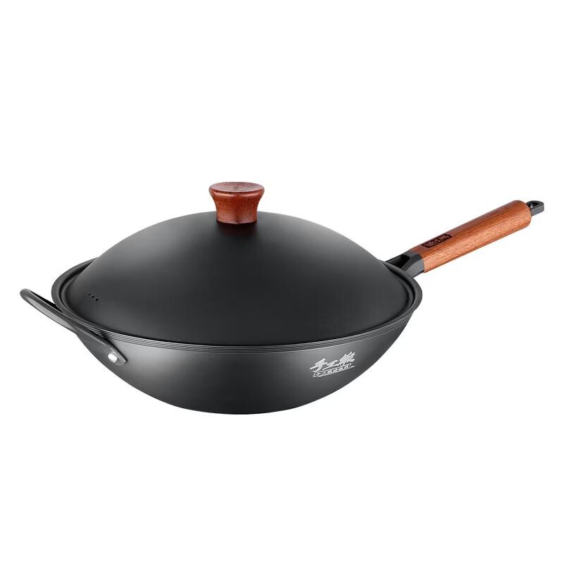 Zhang Xiao Quan Hand-Forged Round Bottom Iron Wok
