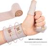 Light Brown Medium Stripe Breathable Elastic Bandage for Sports Compression and Fixation
