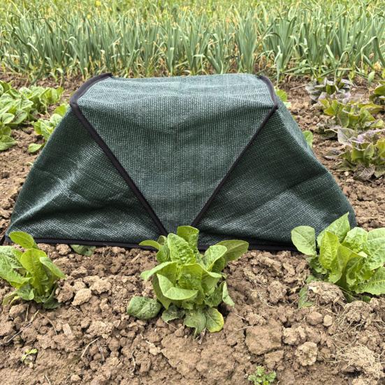 Foldable Plant Shade Tent Sun Shade Cloth with Stakes Raised Garden Bed Cover UV Resistant Sunblock Shade Net for Outdoor Plants