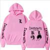 Anime Death Note Printed Hoodie Autumn Winter Men Women Casual Harajuku Fashion Long Sleeve Fleece Sweatshirts Tops Pullover