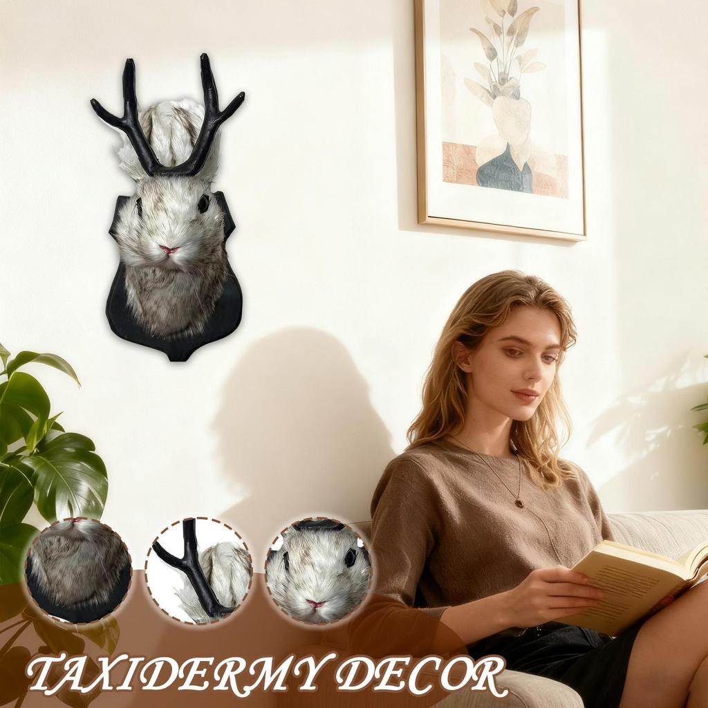 Wandmontierte Tierköpfe Realistische 3D-Skulptur Tierkopf Wandornamente Für Büro Lounge Zuhause Innen Wohnzimmer Schlafzimmer