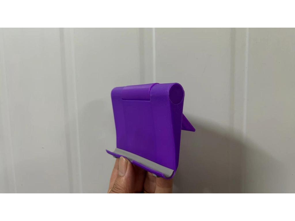 Canlı Yayın İçin Geri Çekilebilir Katlanabilir Masaüstü Telefon Standı - Özel Logo ve Kurumsal Hediye
