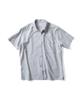 THOMASMORE Silky Short Sleeve Shirt - Blue