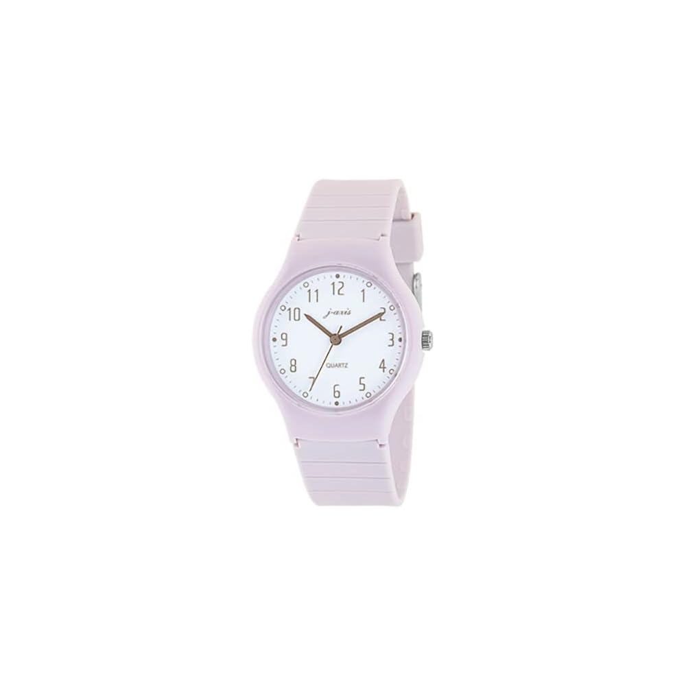 J-AXIS Simple Earth Tone Pastel Watch 38mm Purple Colorful Design