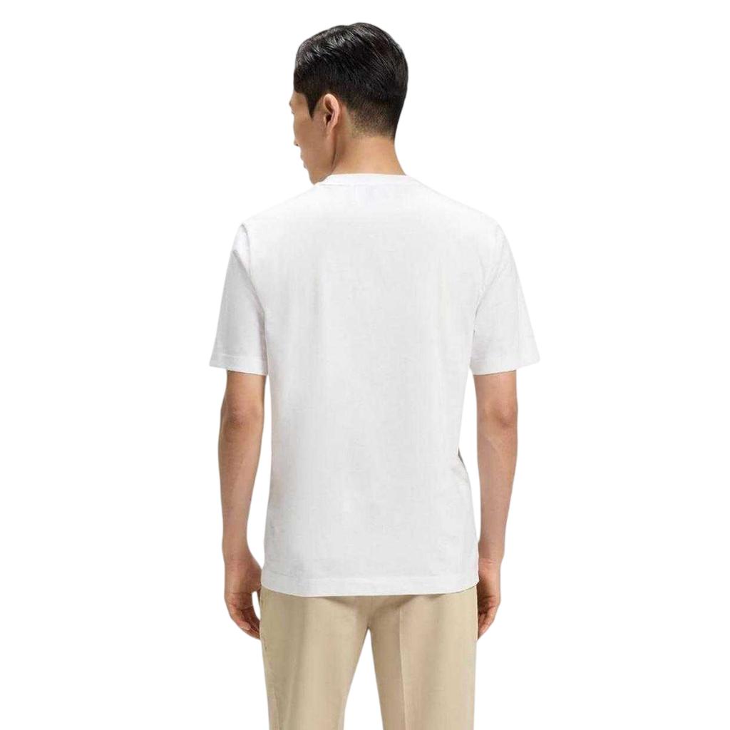 BOSS Mens Thompson 02 Cotton Jersey Regular T-Shirt