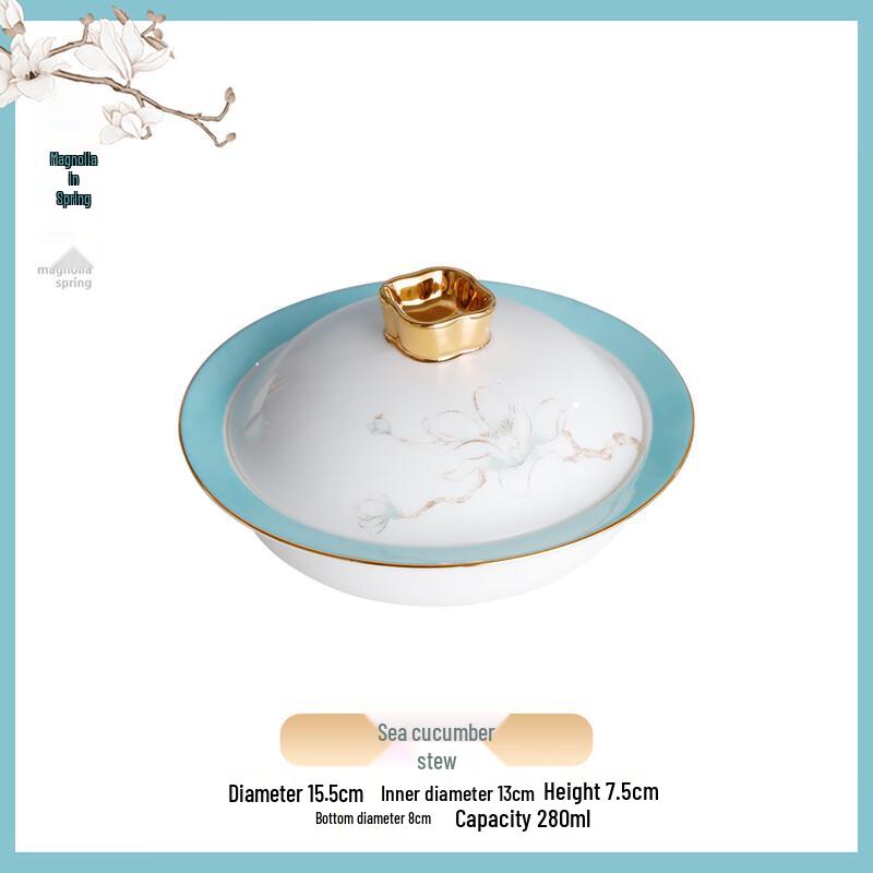 Jingdezhen Bone China Cartoon Soup Bowl